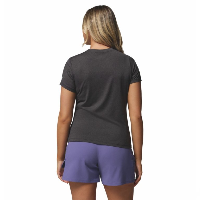 Футболка Columbia Parsons Point™ SS Logo Tee W - темно-сіра