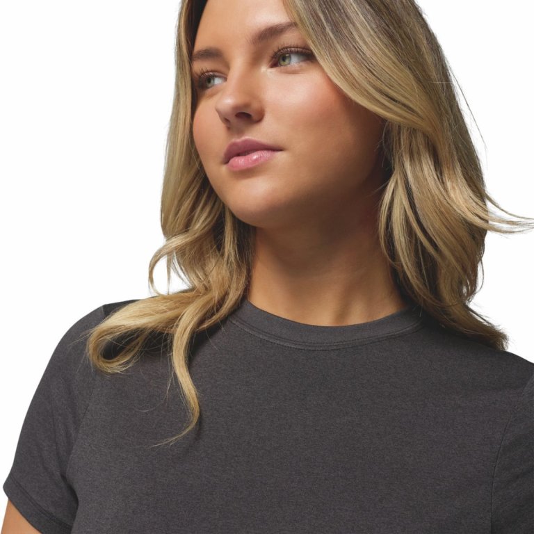 Футболка Columbia Parsons Point™ SS Logo Tee W - темно-сіра