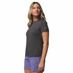 Футболка Columbia Parsons Point™ SS Logo Tee W - темно-сіра