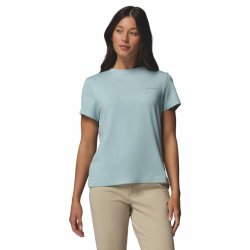 Футболка Columbia Parsons Point™ SS Logo Tee W - блакитна