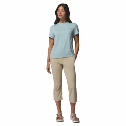 Футболка Columbia Parsons Point™ SS Logo Tee W - блакитна