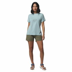 Футболка Columbia Parsons Point™ SS Graphic Tee W - блакитна