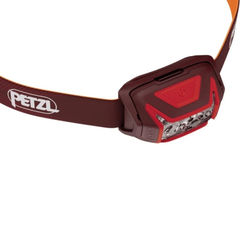 Налобний ліхтар Petzl Actik Core - червоний
