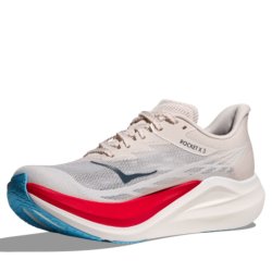 Кросівки Hoka Rocket X 3 - біло/червоні