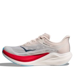 Кросівки Hoka Rocket X 3 - біло/червоні