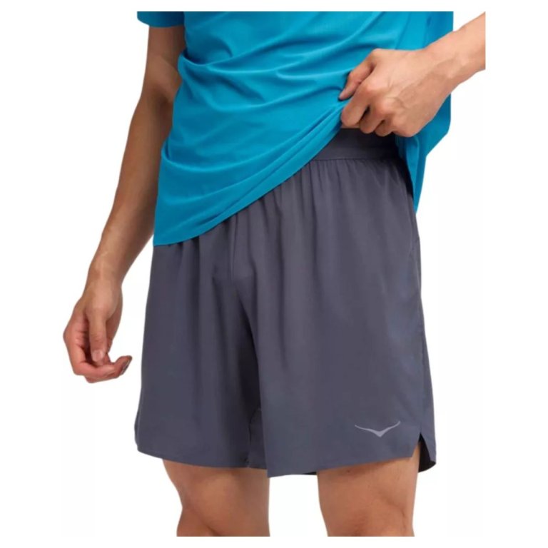 Шорти Hoka Glide 7'' Short 2in1 M - сірі