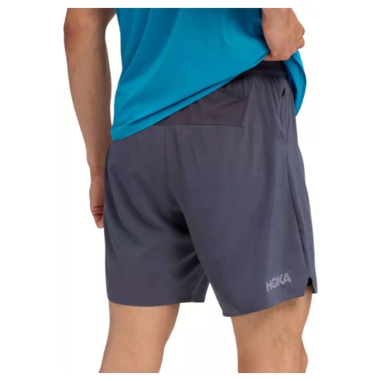 Шорти Hoka Glide 7'' Short 2in1 M - сірі