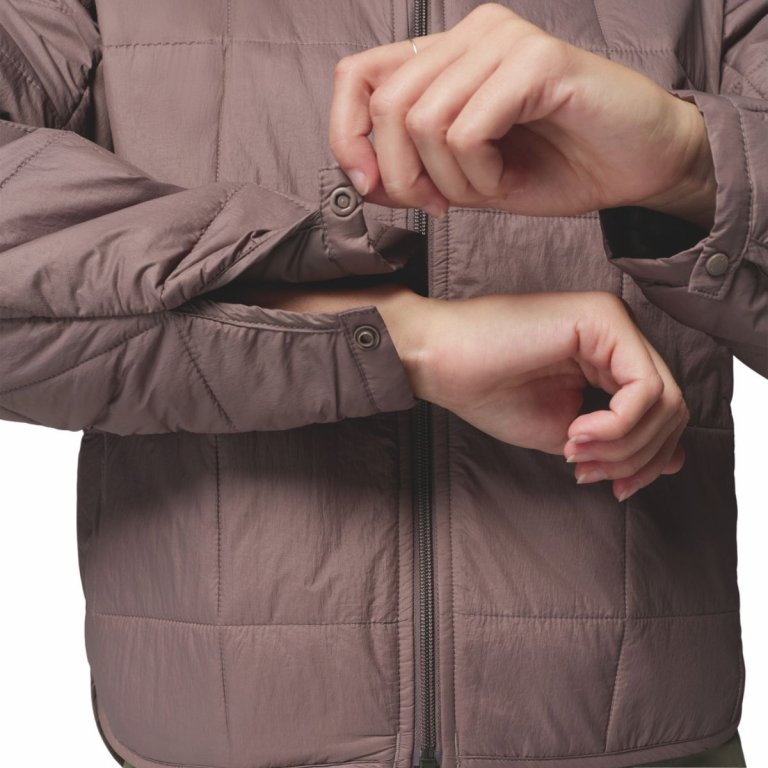 Bunda Columbia Sienna Hill™ Quilted Jacket W - hnědá