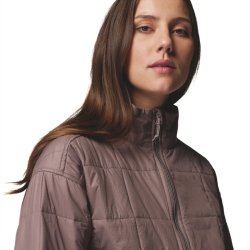 Bunda Columbia Sienna Hill™ Quilted Jacket W - hnědá