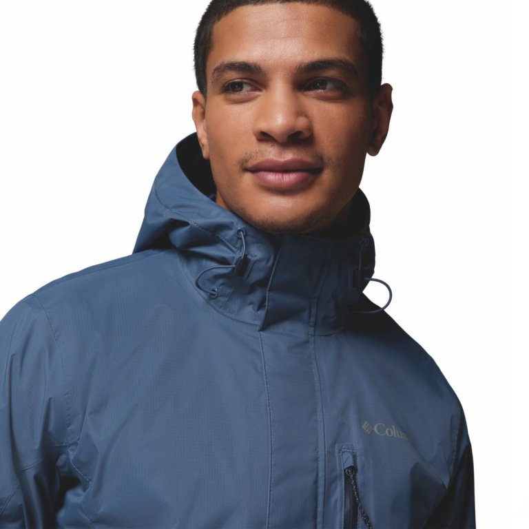 Куртка Columbia Pouring Adventure™ III Jacket M - синя
