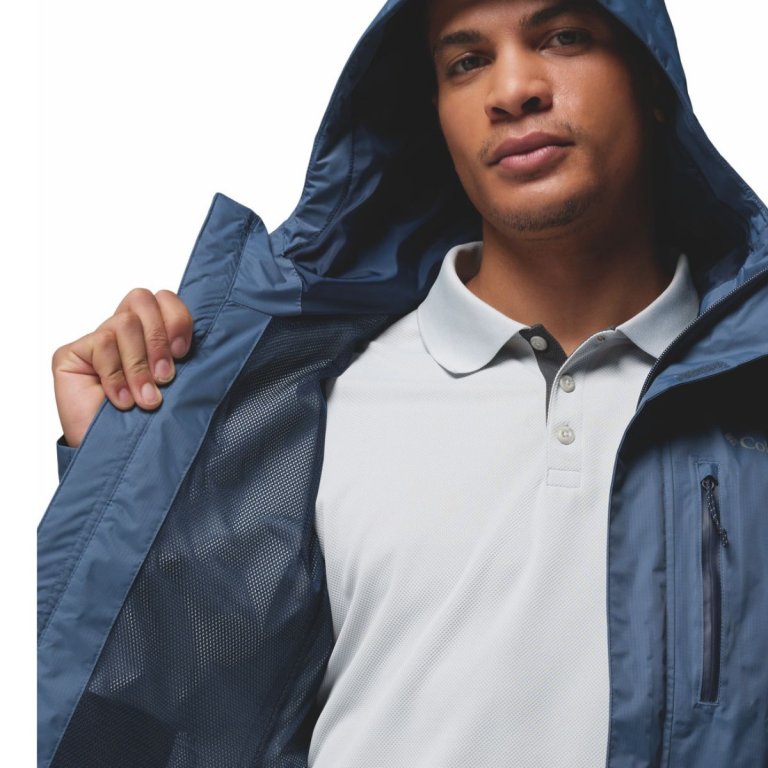 Куртка Columbia Pouring Adventure™ III Jacket M - синя