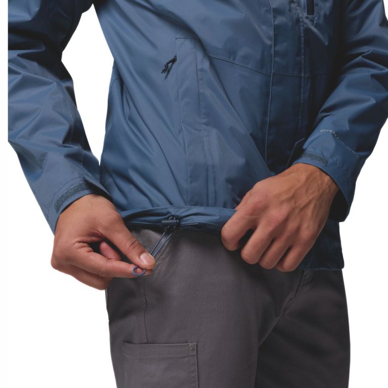 Куртка Columbia Pouring Adventure™ III Jacket M - синя
