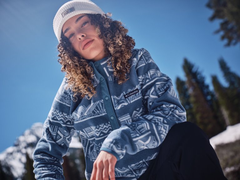 Кофта Columbia Benton Springs™ 1/2 Snap W - синя