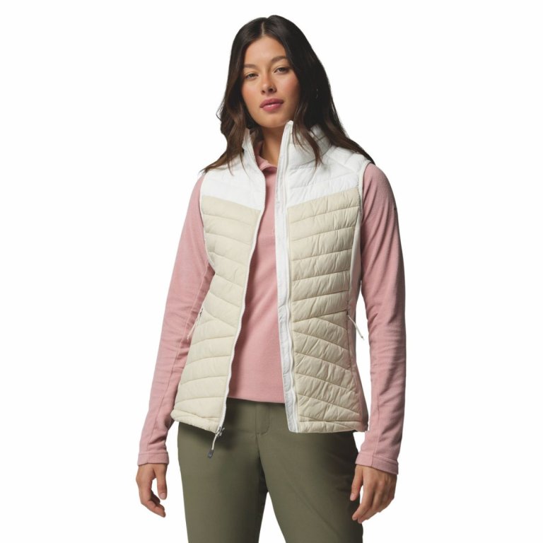 Жилет Columbia Powder Pass™ III Hybrid Vest W - біло/сірий