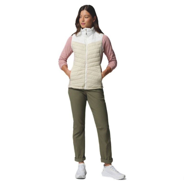 Жилет Columbia Powder Pass™ III Hybrid Vest W - біло/сірий