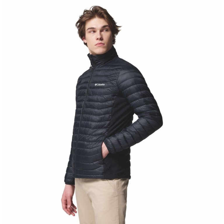 Куртка Columbia Powder Pass™ Hybrid Jacket M - чорна