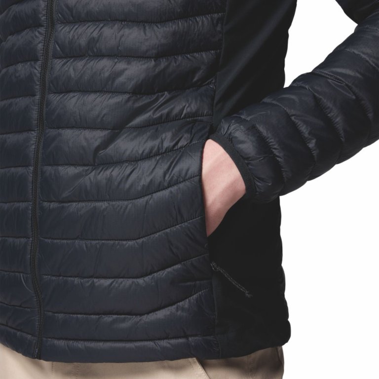 Куртка Columbia Powder Pass™ Hybrid Jacket M - чорна