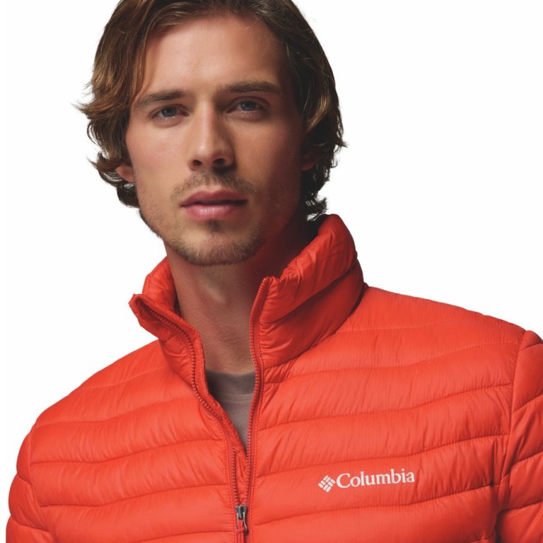 Куртка Columbia Powder Pass™ Hybrid Jacket M - червона