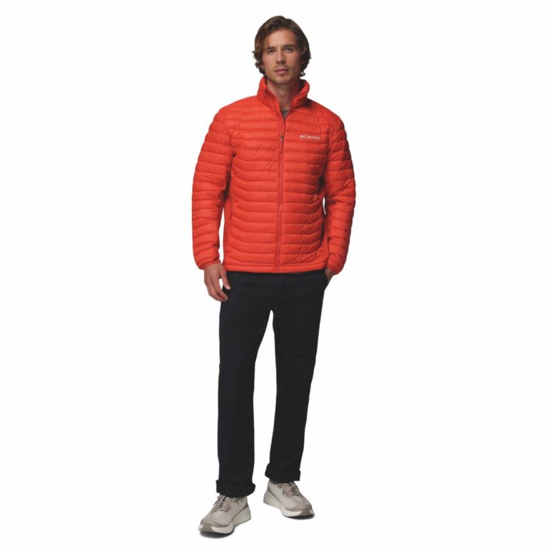 Куртка Columbia Powder Pass™ Hybrid Jacket M - червона