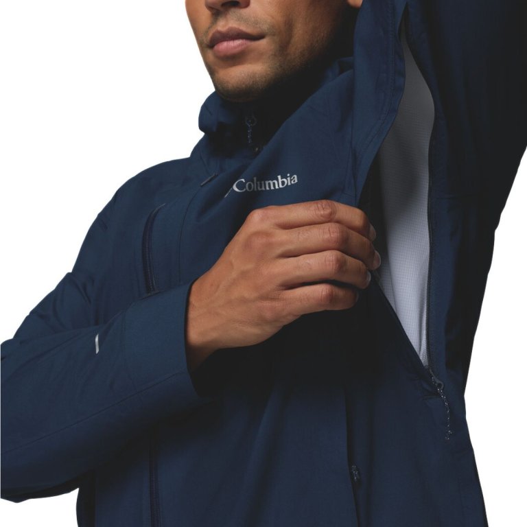 Куртка Columbia Trailborne™ 2.5L Shell Jacket M - темно-синя