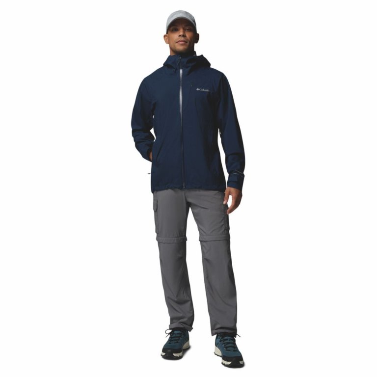 Куртка Columbia Trailborne™ 2.5L Shell Jacket M - темно-синя