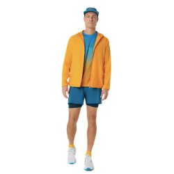 Футболка Asics Road Fade SS Top M - синьо/помаранчева