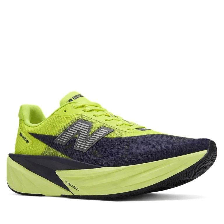 Кросівки New Balance FuelCell Rebel v5 W - чорно/жовті