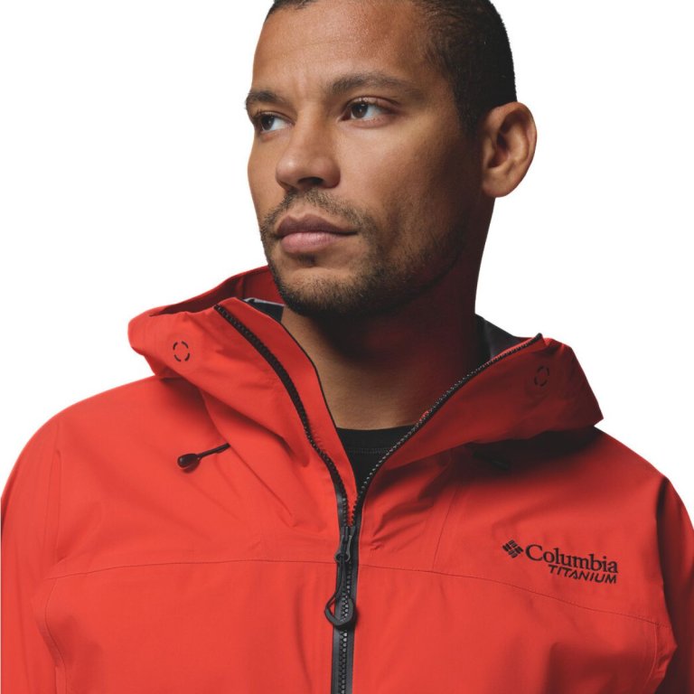 Куртка Columbia Saudan Pro™ 3L Shell M - червона