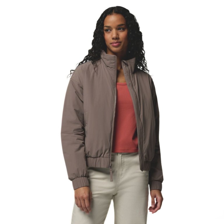 Bunda Columbia AmazeStretch™ Insulated Bomber W - béžová
