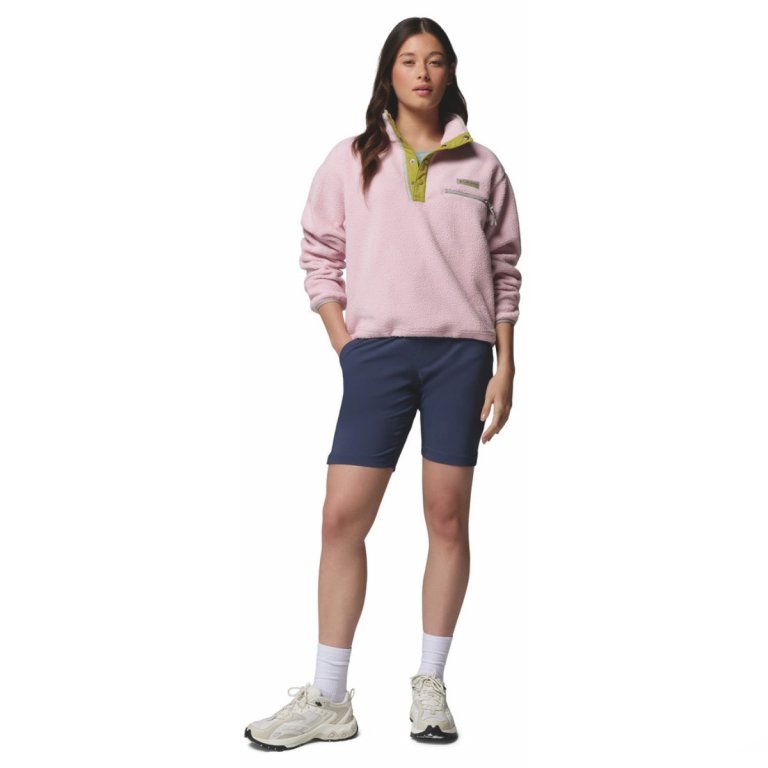 Кофта Columbia Helvetia™ II Cropped Half Snap Fleece W - рожева