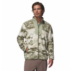 Кофта Columbia Sequoia Grove™ Printed Full Zip M - зелено/бежева