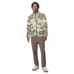 Кофта Columbia Sequoia Grove™ Printed Full Zip M - зелено/бежева