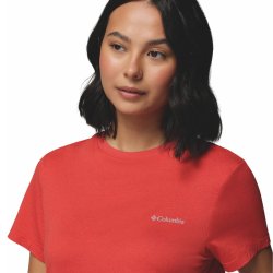 Футболка Columbia Parsons Point™ SS Logo Tee W - червона