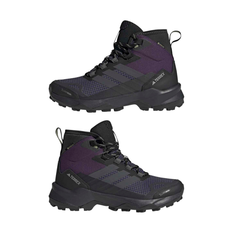 Черевики Adidas Skychaser AX5 Mid GTX CLIMAWARM+ W - чорно/фіолетово/сірі