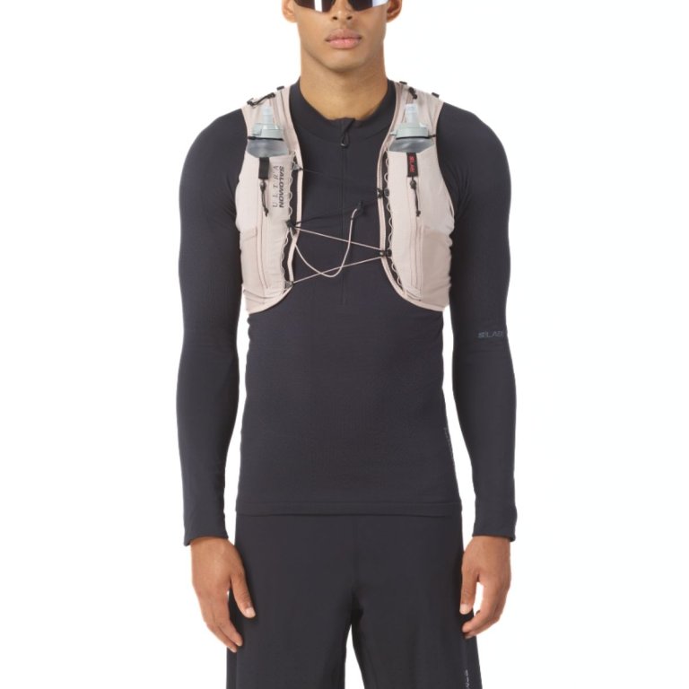 Жилет Salomon S/LAB Ultra 12 Set Run Vest - сірий