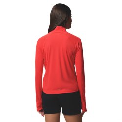 Футболка Columbia Stealth Spring™ LS Half Zip Tee W - червона