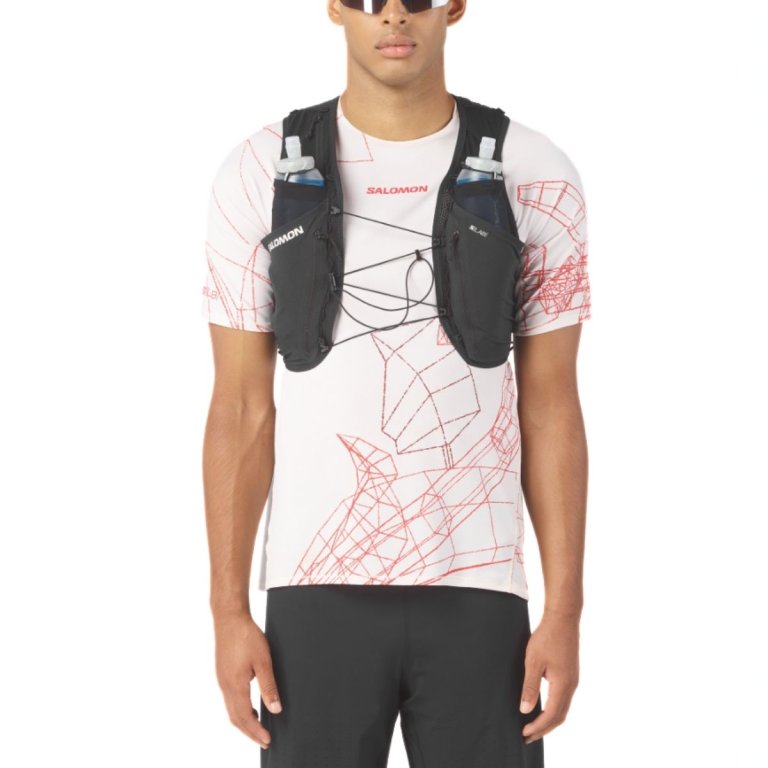 Біговий жилет Salomon S/LAB Sense 6 Set - чорний