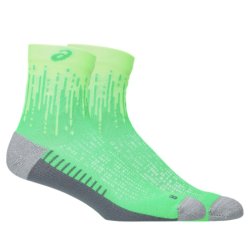 Шкарпетки Asics Performance Run Sock Quarter Sock - зелені