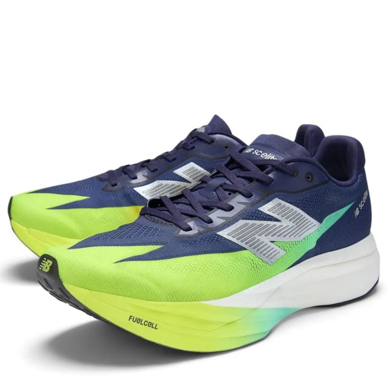 Кросівки New Balance FuelCell SuperComp Elite v5 M - синьо/жовті