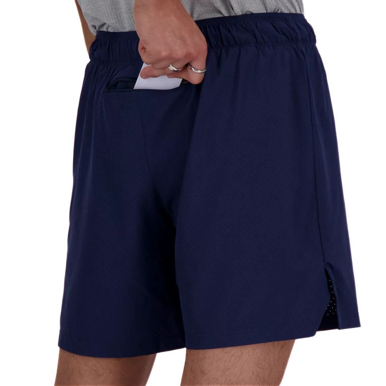 Шорти New Balance RC Short 7" M - сині