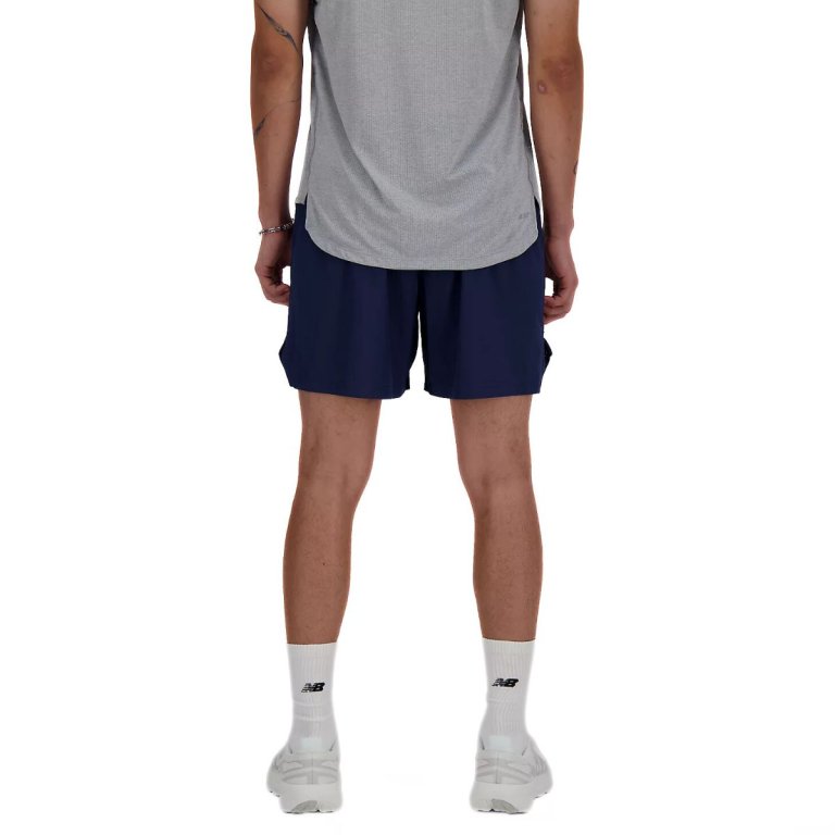 Шорти New Balance RC Short 7" M - сині