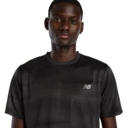 Футболка New Balance Athletics M - чорна