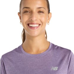 Футболка New Balance W - фіолетова
