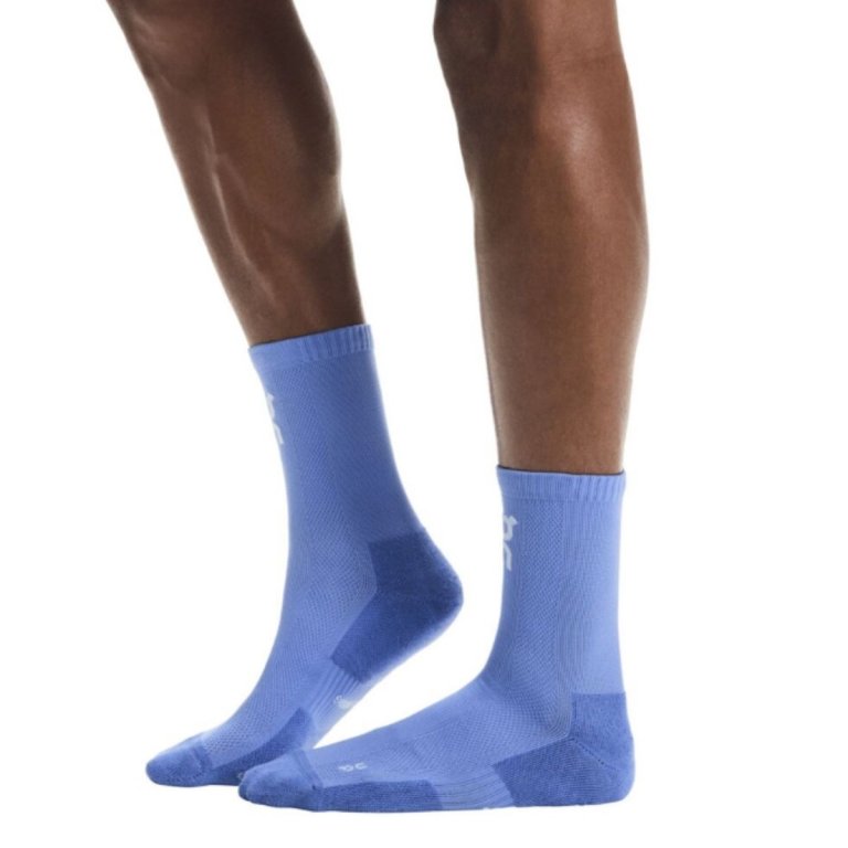 Шкарпетки On Core Run Sock High 2P - синьо/сірі