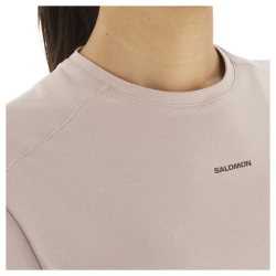 Футболка Salomon Trackline SS Tee W - рожева