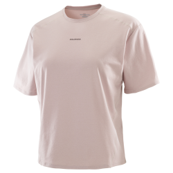 Футболка Salomon Trackline SS Tee W - рожева