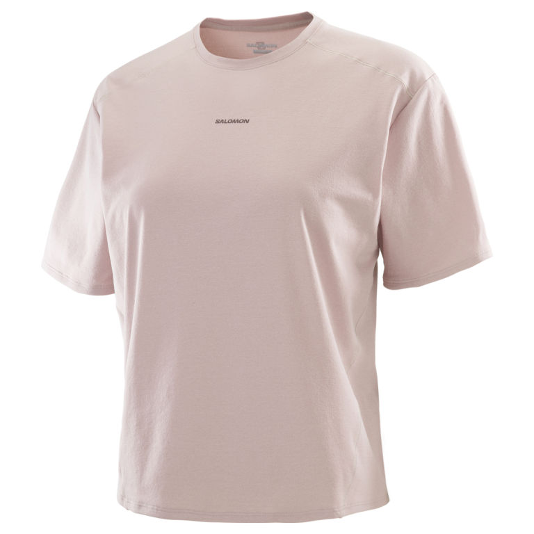 Футболка Salomon Trackline SS Tee W - рожева