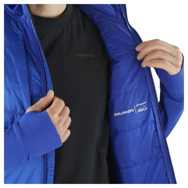 Куртка Salomon Elixir Hybrid HD Insul Jacket M - синя
