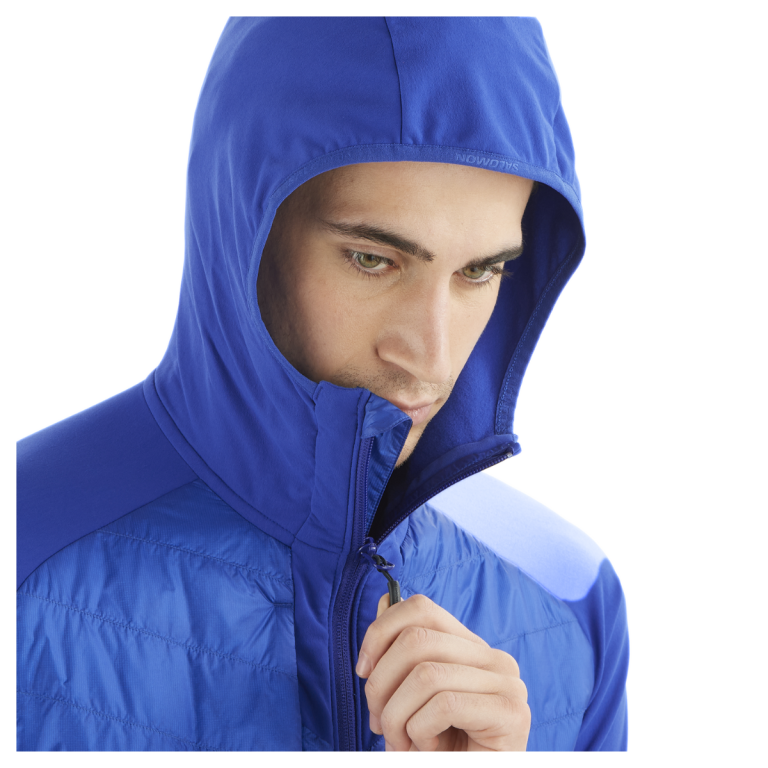 Куртка Salomon Elixir Hybrid HD Insul Jacket M - синя