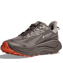 Кросівки Hoka Challenger 8 GTX W - сіро/помаранчеві